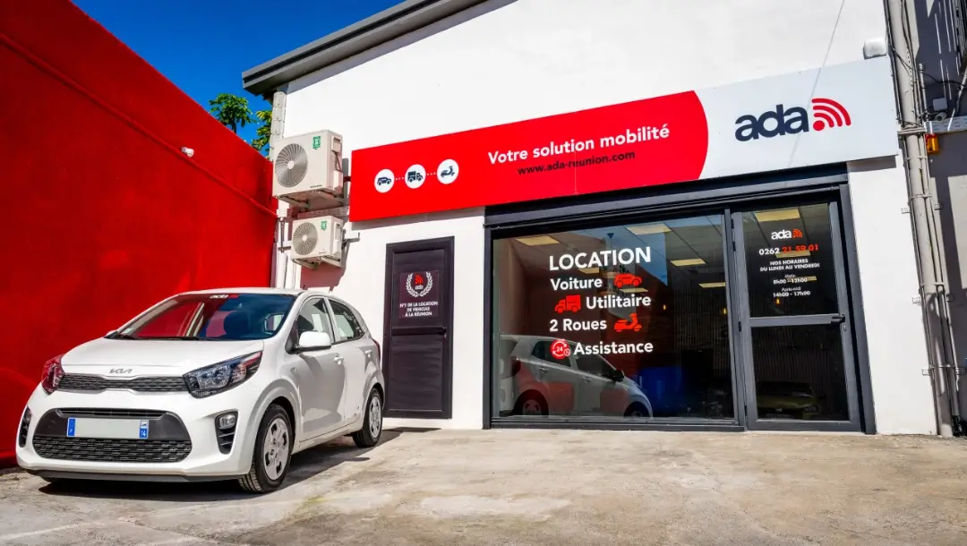L'agence de location ADA Réunion, Saint-André