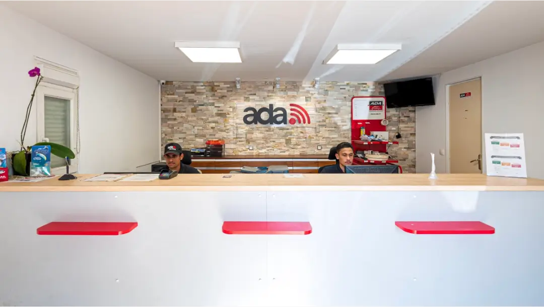 Collaborateurs de l'agence ADA Location, Saint-Pierre Réunion