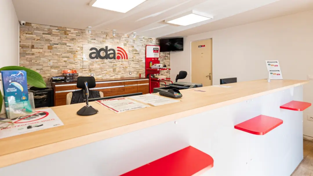 Accueil de l'agence de location ADA Réunion
