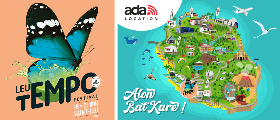 ADA Réunion Partenaire de le Leu Tempo festival 2022