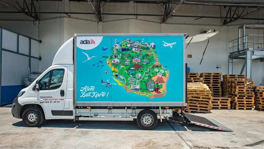 ADA Réunion location, Catégorie Camion cellule 15m³