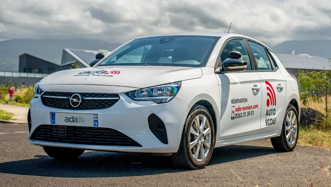 ADA Réunion location, catégorie auto-école